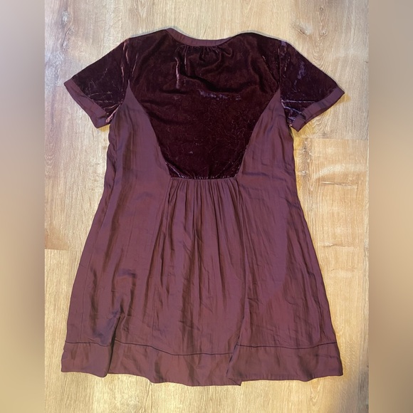 Anthropologie Maeve Ingrid Velvet Dress - Picture 6 of 8
